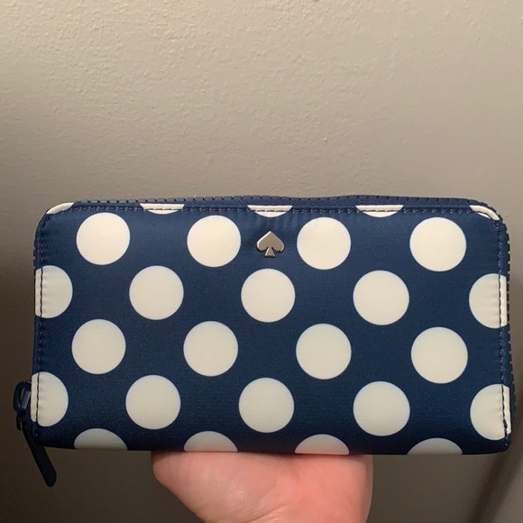kate spade Handbags - Kate Spade jae large continental wallet blue multi